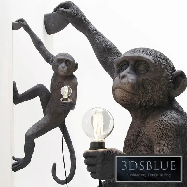 The Monkey Lamp Hanging Version Right 3DS Max - thumbnail 3