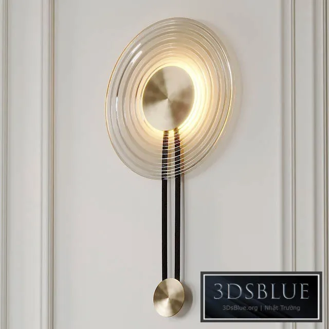 Solar Wall Sconce by Chelsom 3DS Max - thumbnail 3