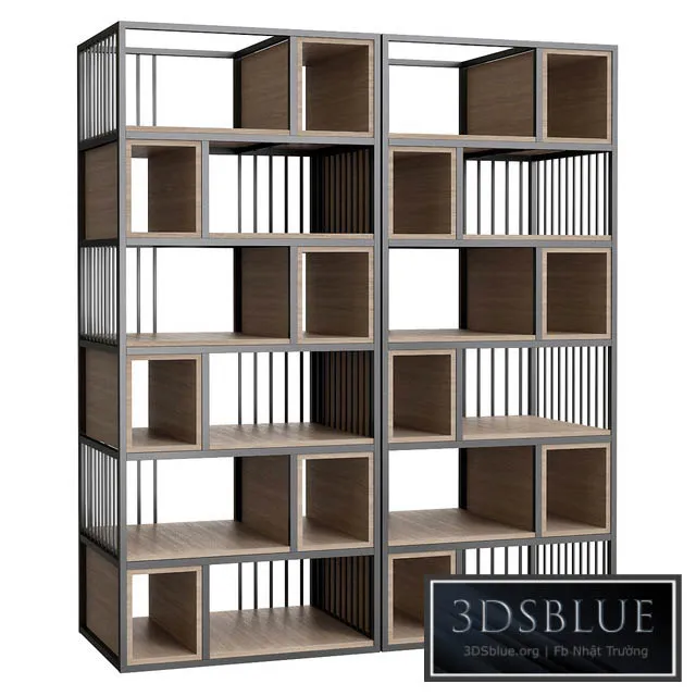 Shakedesign Bookcases No. 18 3DS Max - thumbnail 3