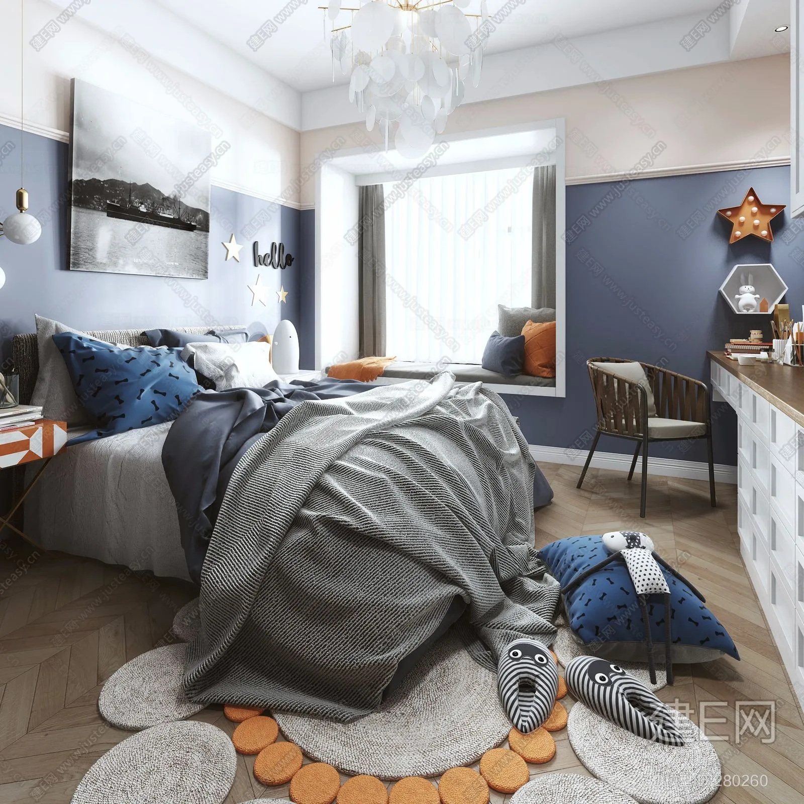 CHILDROOM – 3D SCENES – VRAY – 155