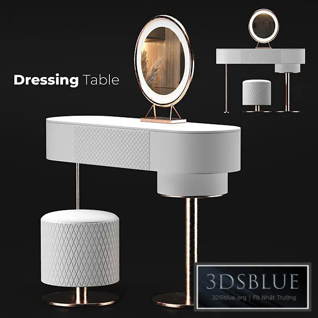 Dressing table 04 3DS Max - thumbnail 3