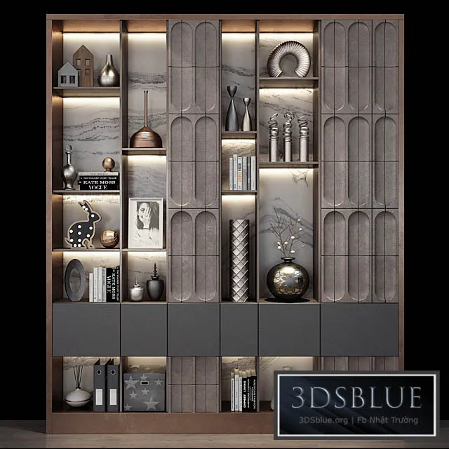Cabinet Furniture 0297 3DS Max - thumbnail 3