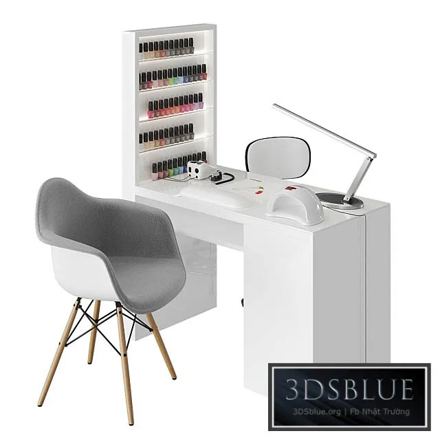 Manicure table 3DS Max - thumbnail 3