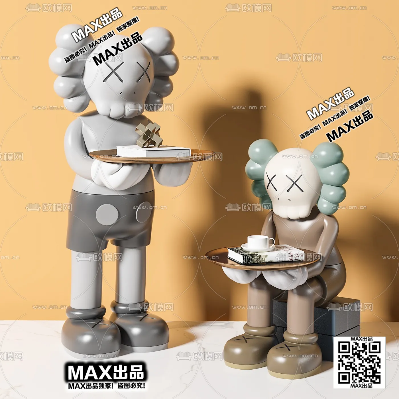 DECORATION 3D MODELS – 3DS MAX – 034