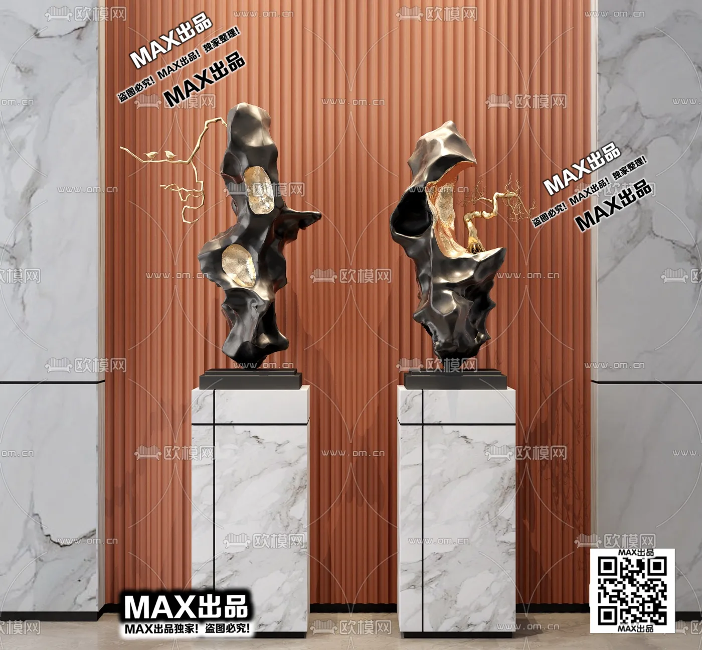 DECORATION 3D MODELS – 3DS MAX – 036