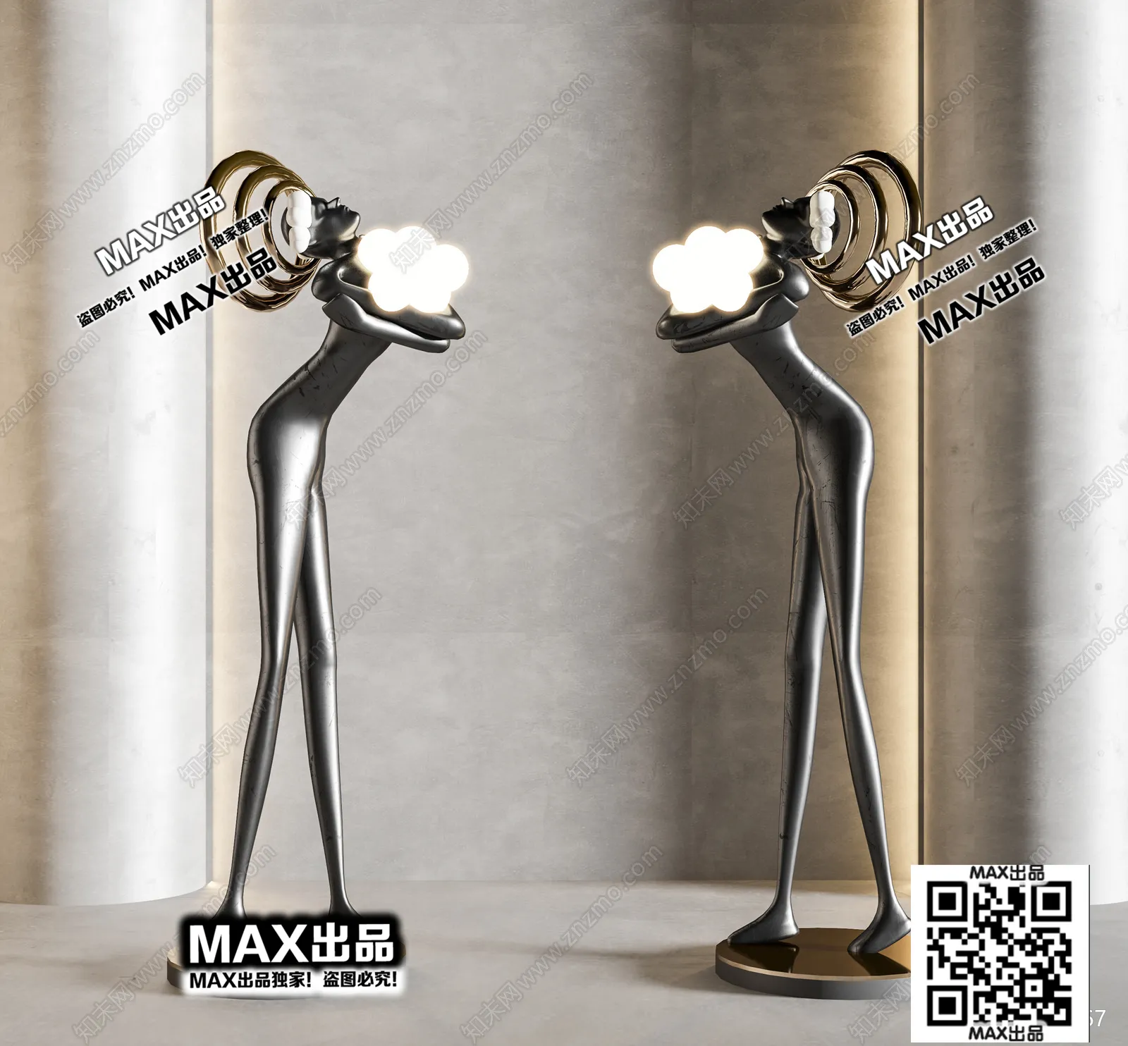 DECORATION 3D MODELS – 3DS MAX – 065