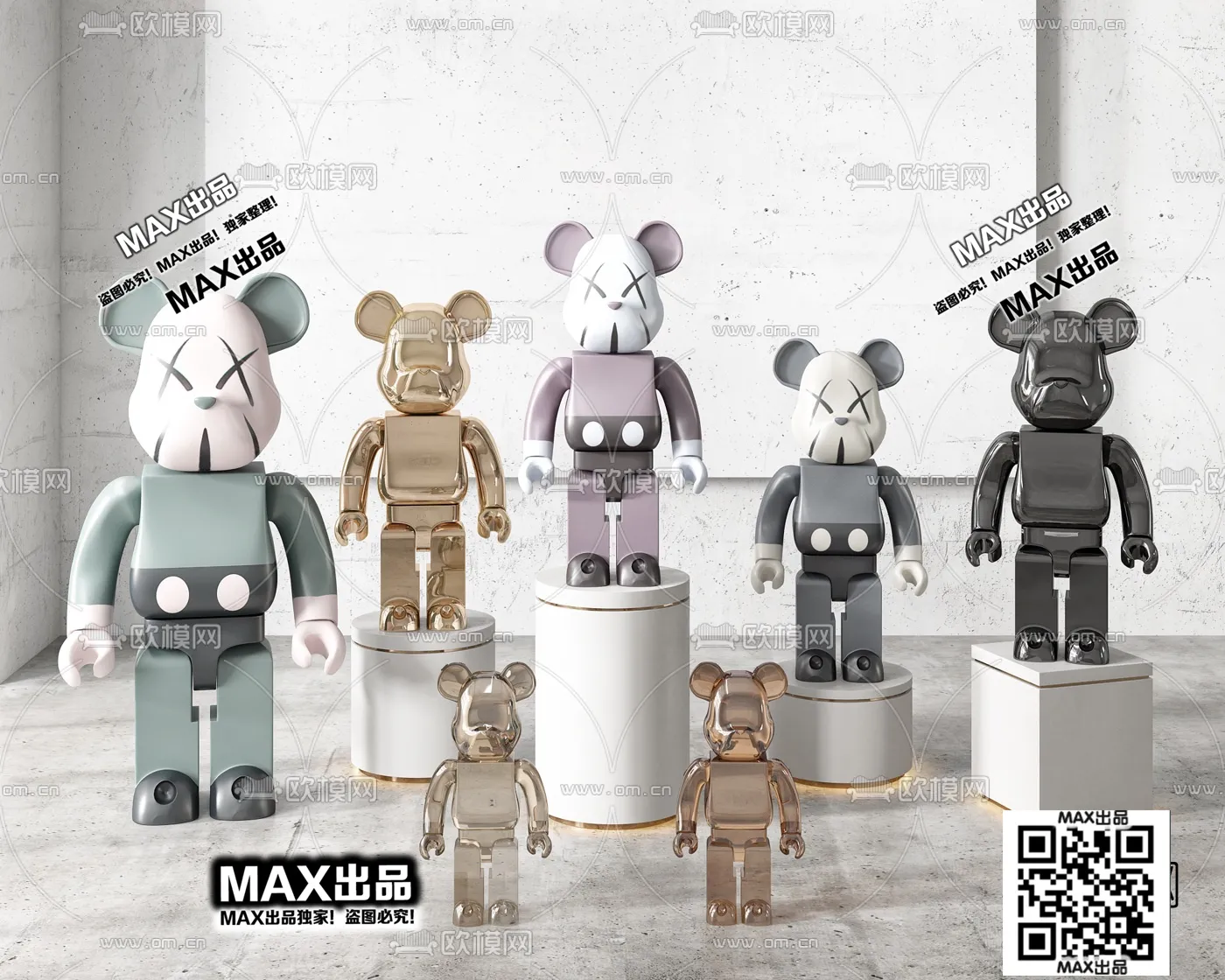 DECORATION 3D MODELS – 3DS MAX – 066