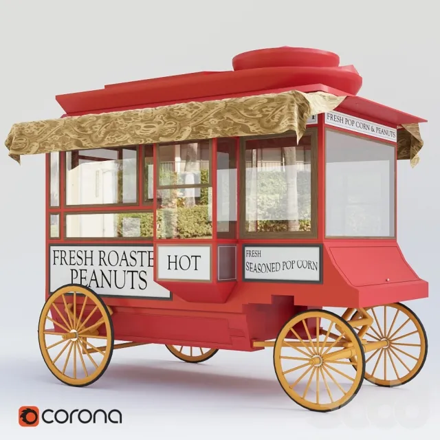 1903 Cretors Model C popcorn wagon – 200037