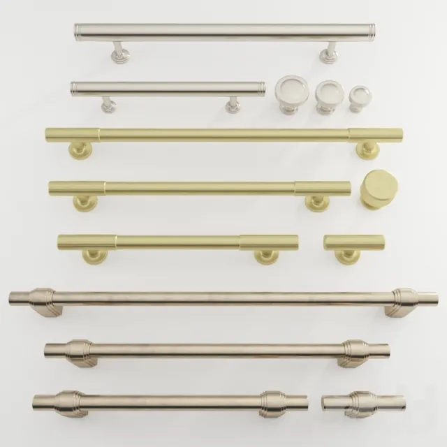 3 Luxury handle sets – 200087