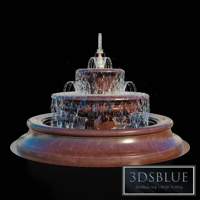 Bees Fountain 3DS Max - thumbnail 3