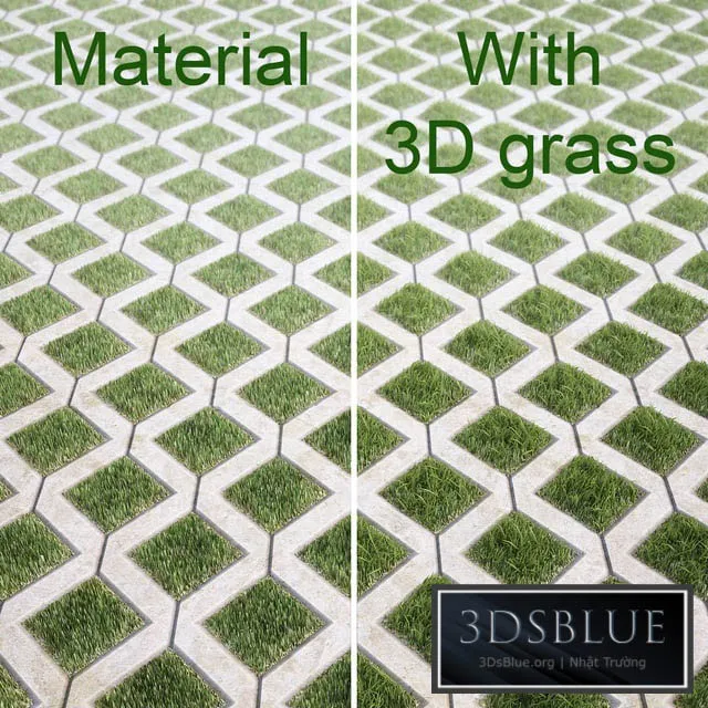 Lawn grate 3DS Max - thumbnail 3