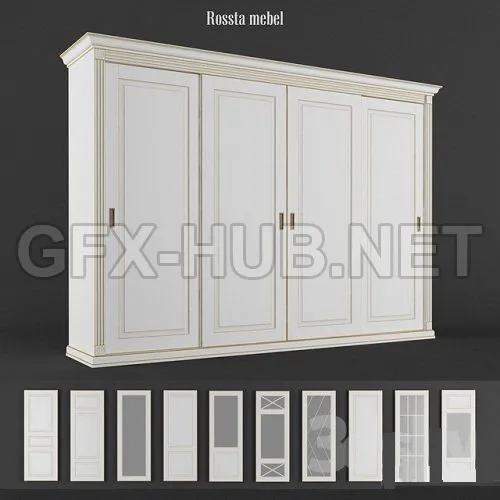 4-door wardrobe Rossta furniture – 204847