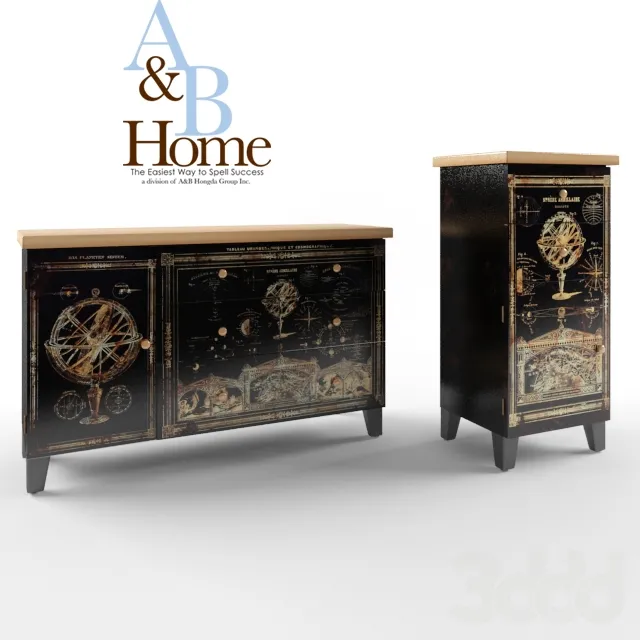 AB Home Accent Furniture Fantasy Garden Тумба и комод – 204979