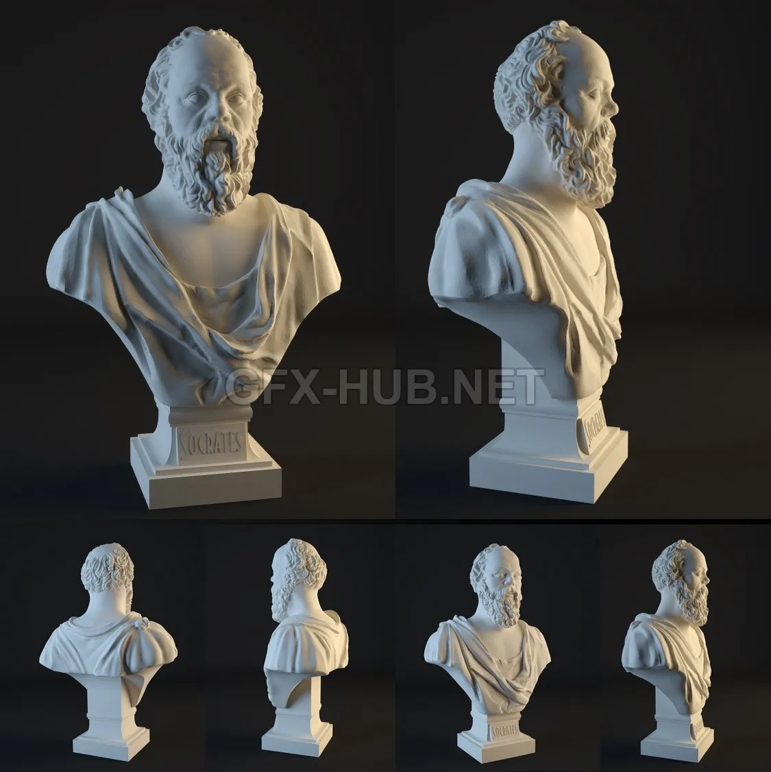 Acc_Socrates Bust – 205189