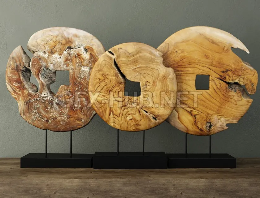 Acc_Teak Wood Table Top Decoration – 205201