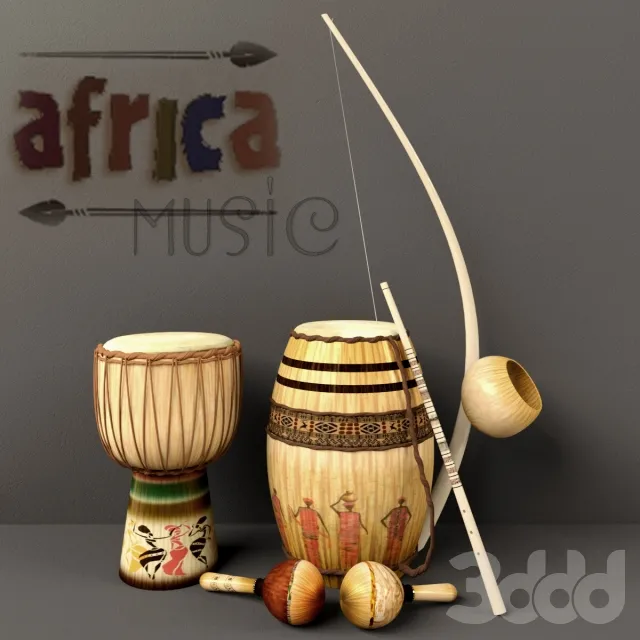 africa musical instruments – 205341