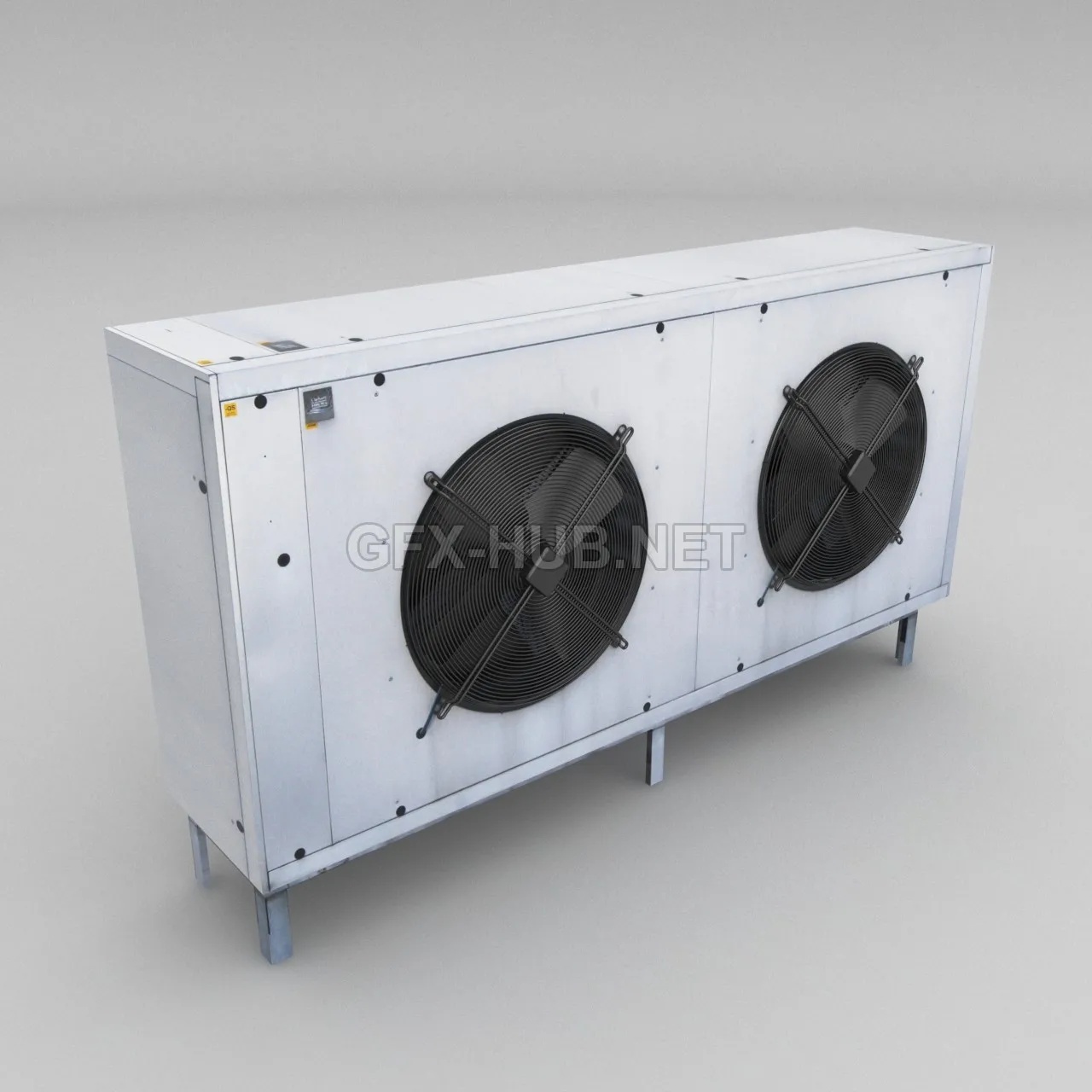 Air Conditioner Exterior Body (maxfbx) – 205387