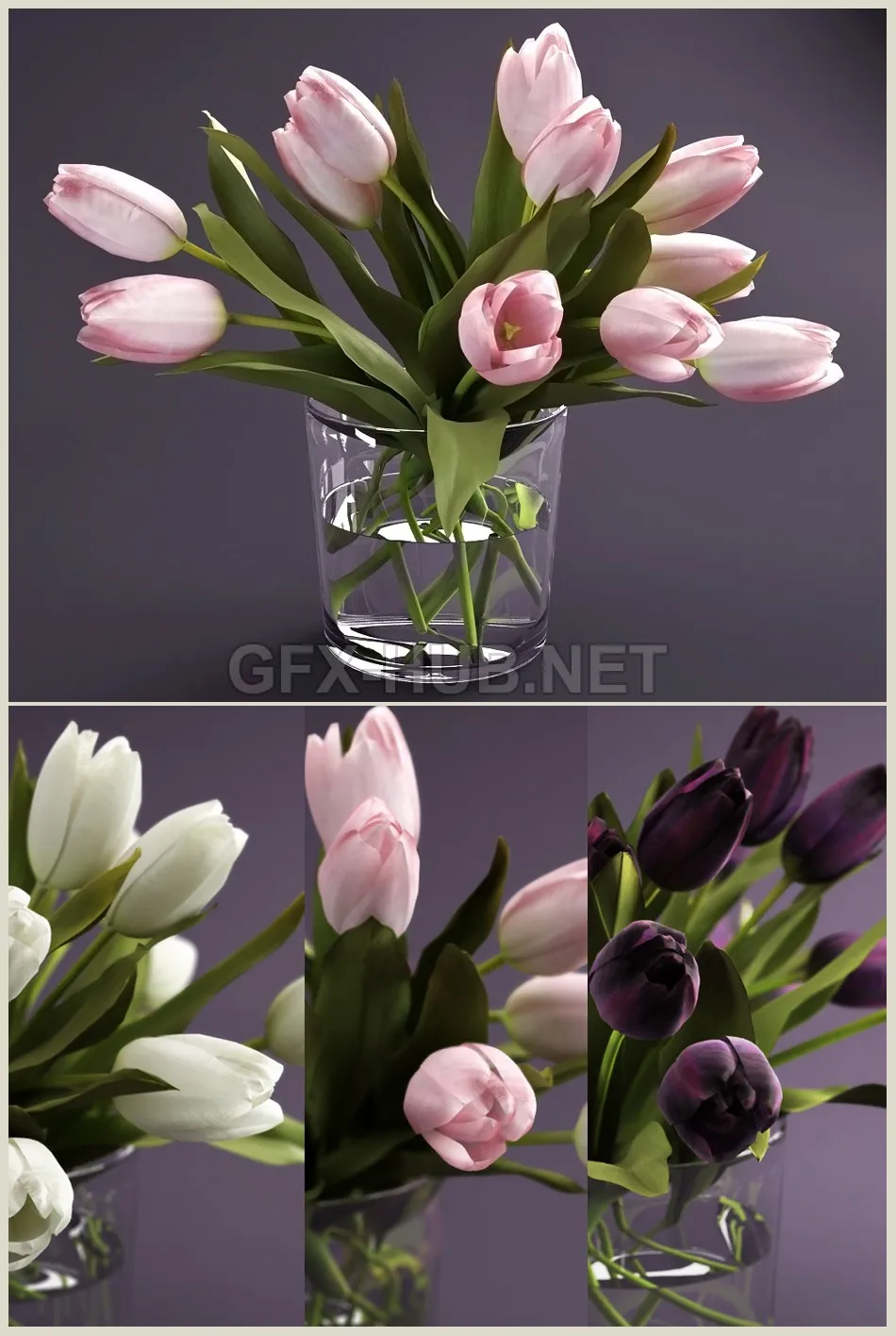 Amb_Bouquet of tulips – 205635