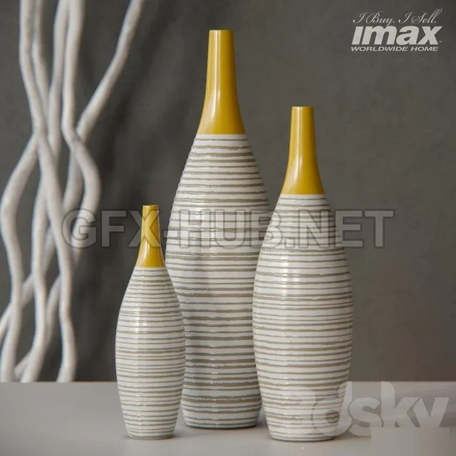 Andean Multi Glaze Vases – 205777
