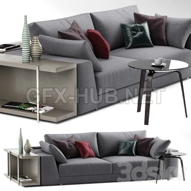 Argo gray sofa AG002 – MisuraEmme – 206053