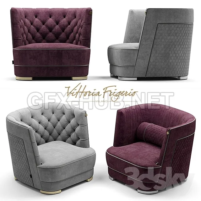 Armchair vittoria frigerio GREPPI – 206247