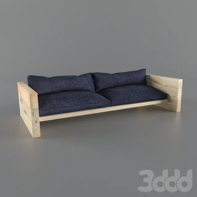 Armchair Wood – 206257