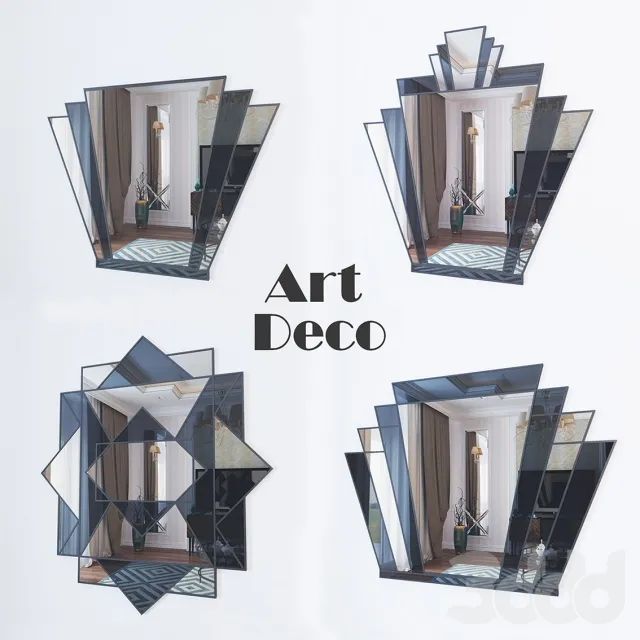 Art Deco – зеркало – 206341
