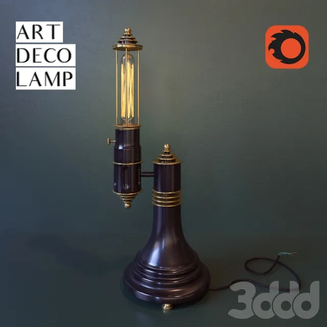 Art Deco Lamp – 206347