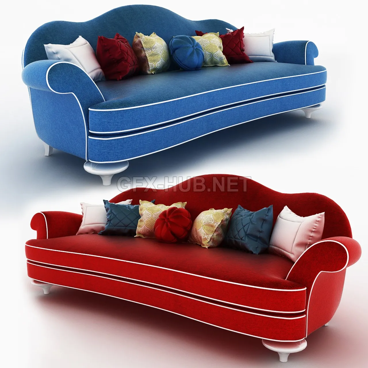 Avangarde Sofa with pillows – 206725