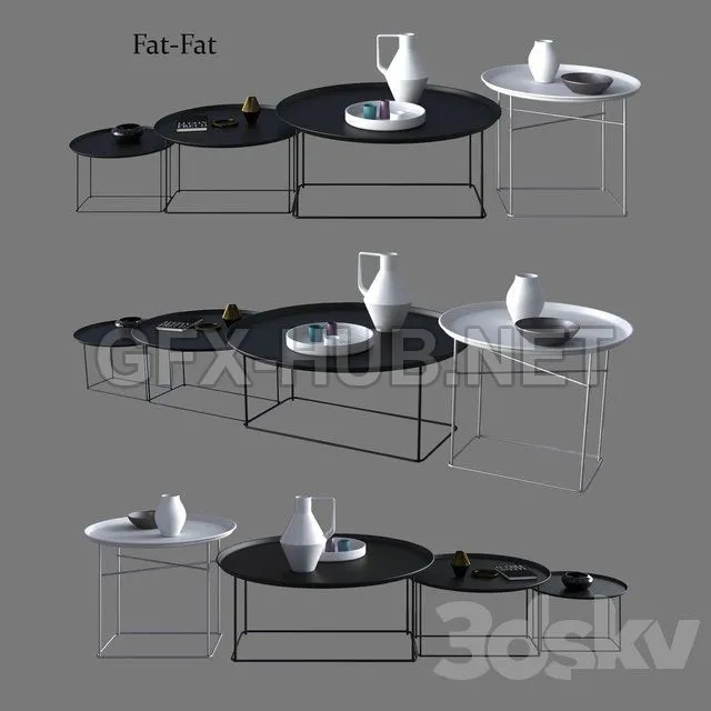 B  B Italia Maxalto Coffee Small Tables Fat-Fat – 206793