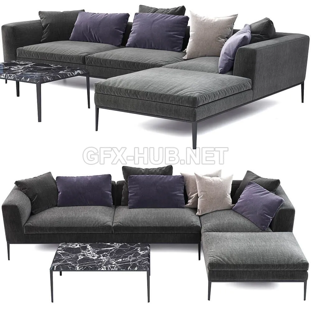 B and B Italia Michel sofa – 206805