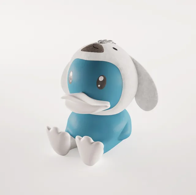 B.Duck Keychain – 206813