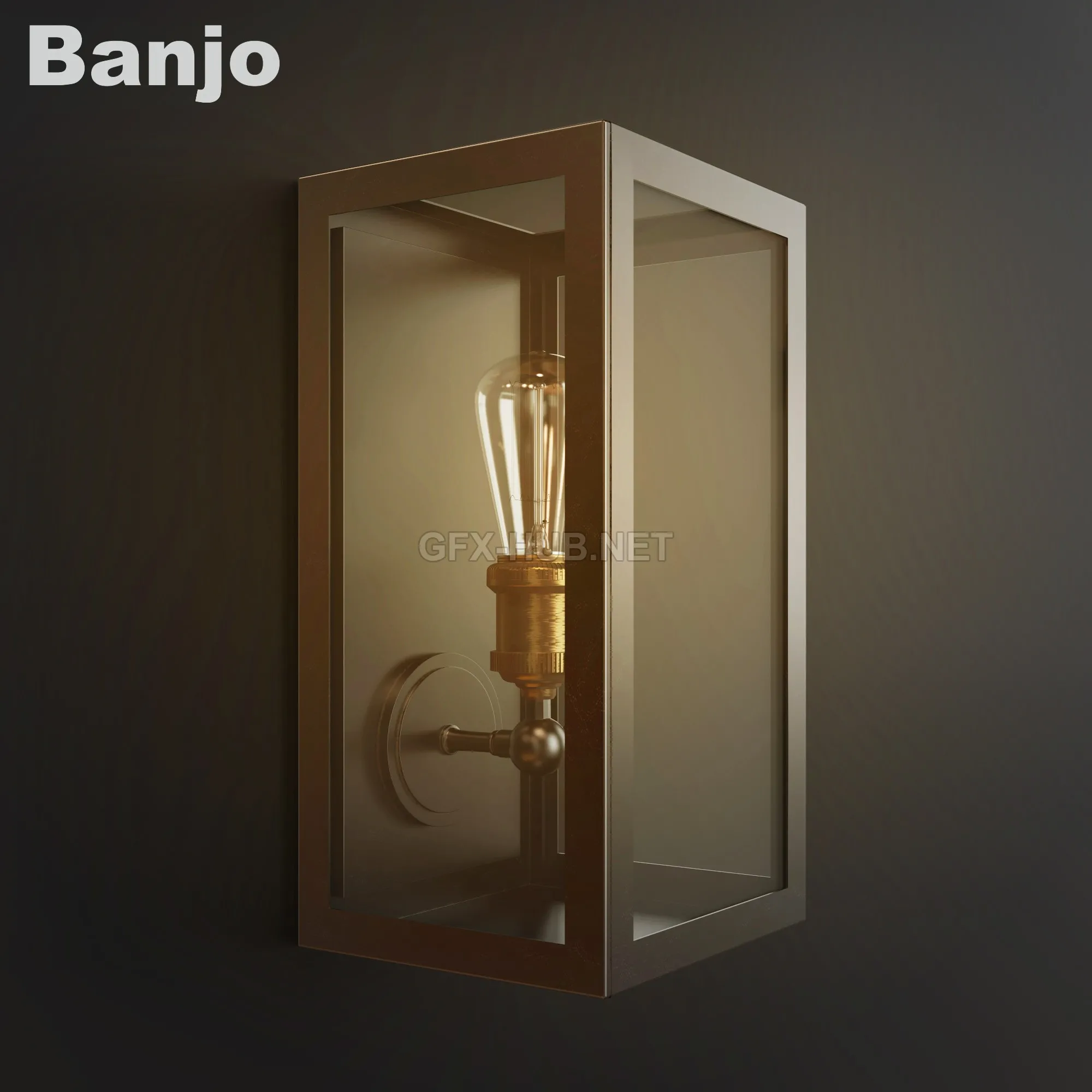 Banjo wall lamp – 207061