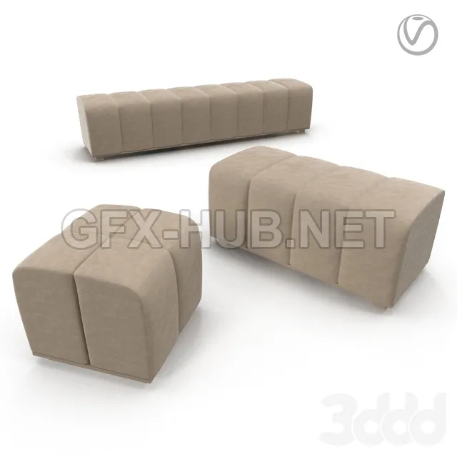 Banquet 1800 + Banquet 900 + Pouf 450 – 207065