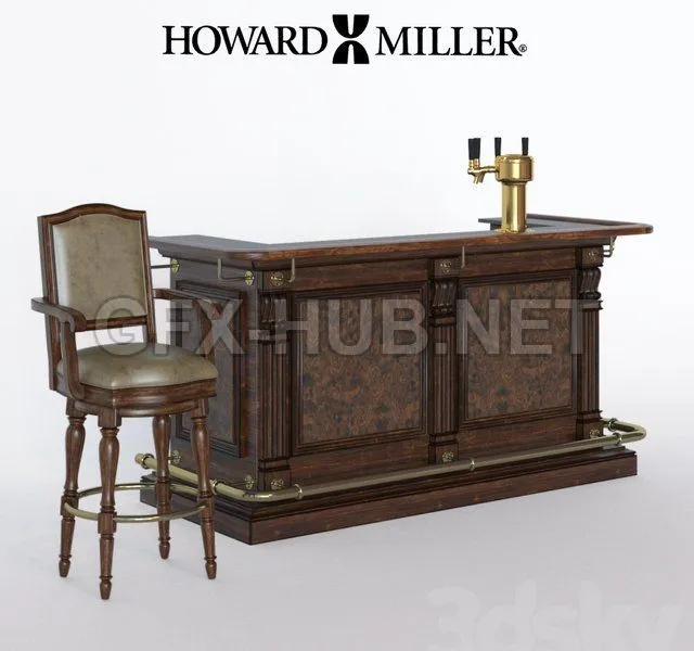 Bar counter and stool – 207099