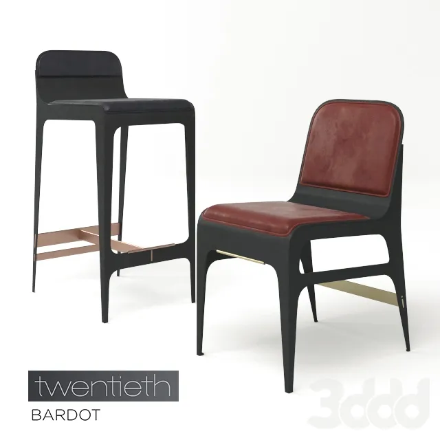 Bardot barstool and chair – 207179