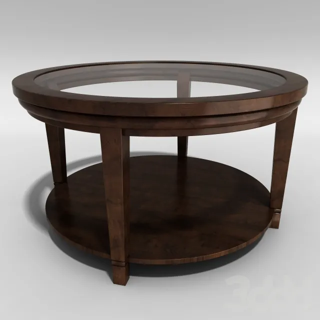 Bassett Easton round cocktail table – 207257