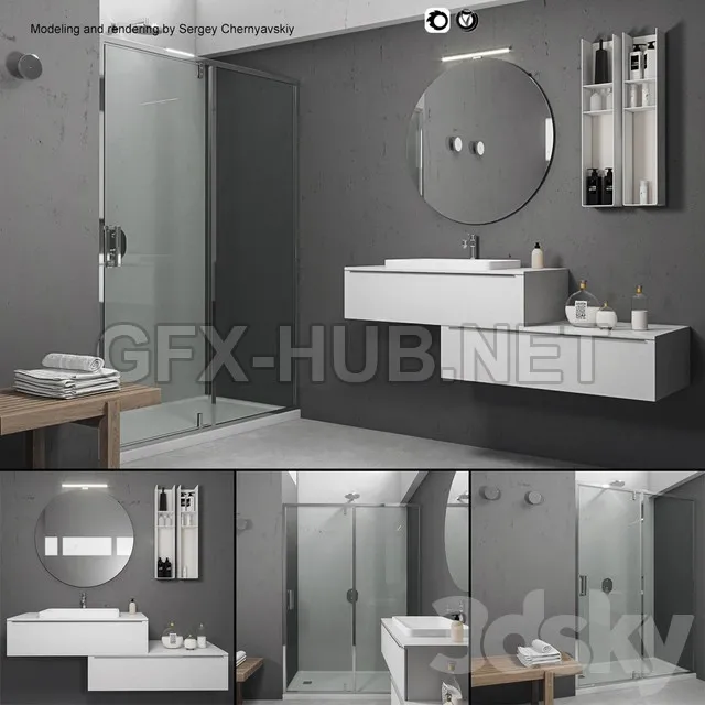Bathroom furniture set Arcom e.Ly 5 – 207365