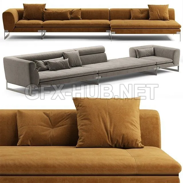 Baxter Viktor Sofa – 207449