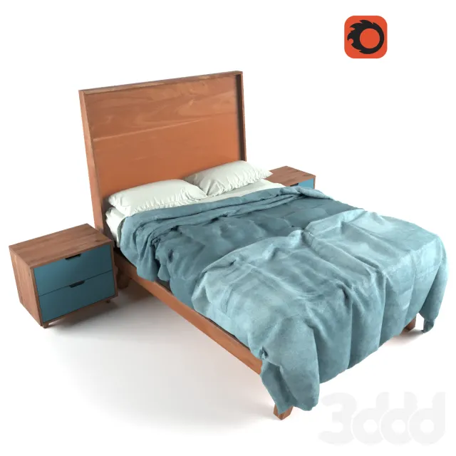 Bed Color Blue – 207631