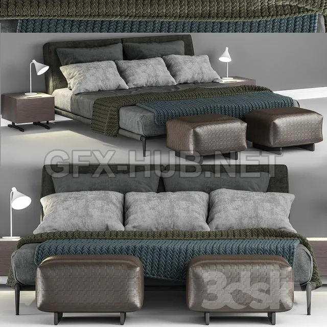 Bed Flexform Adda bed – 207653