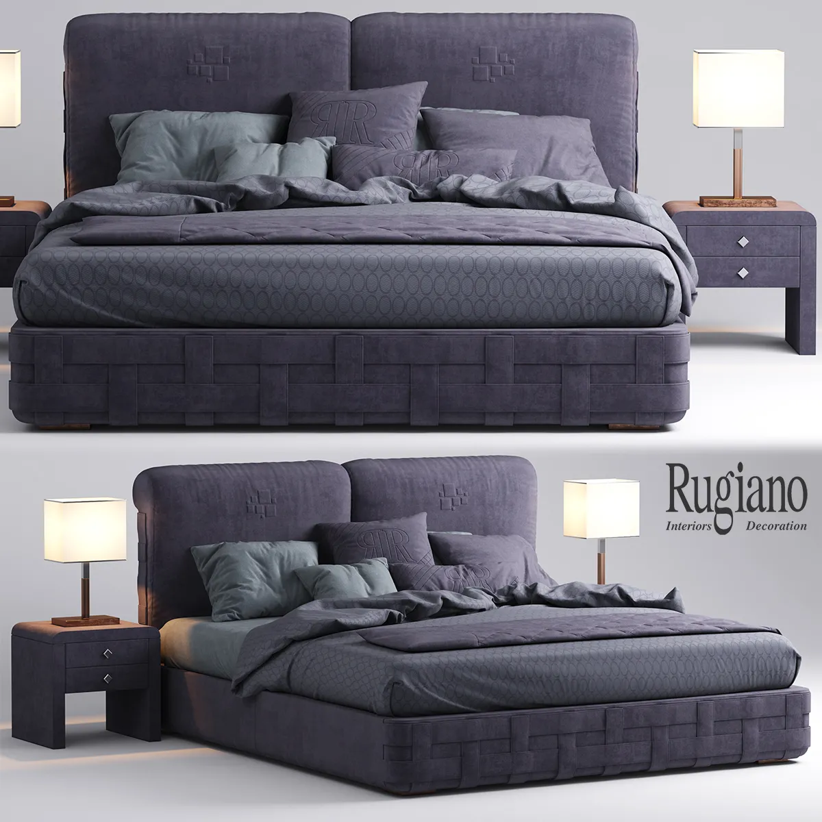 Bed rugiano braid bed – 207763