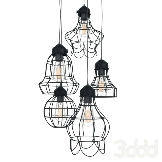 Berliner Five Pendant Lamp – 208085