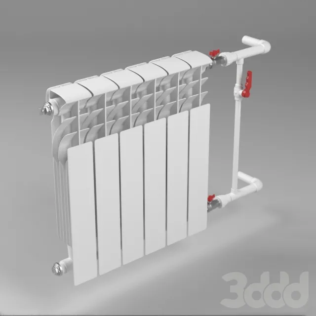 Bimetallic heating radiator – 208227