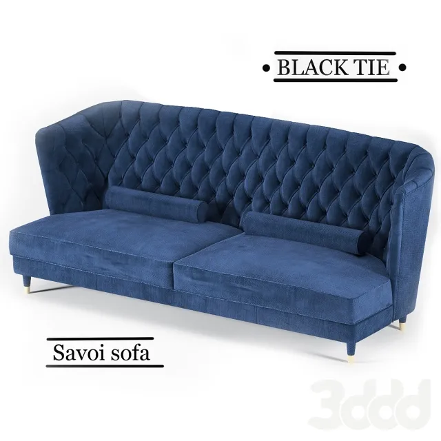 Black tie Savoi sofa – 208321