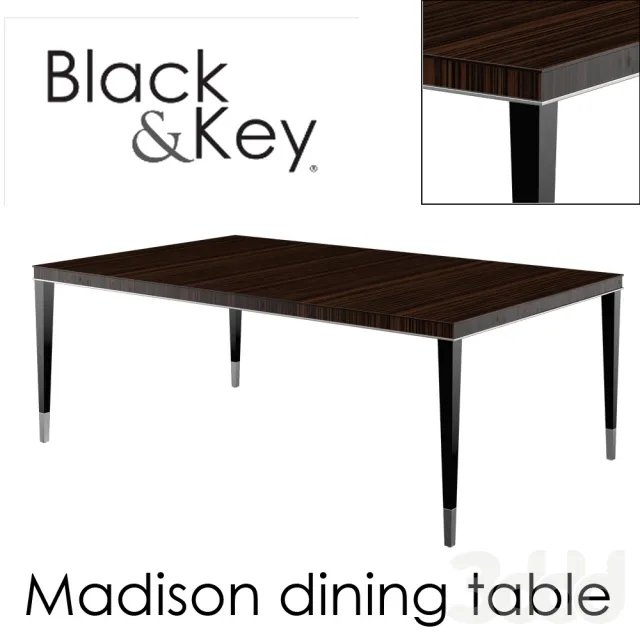 BlackKey Madison Dining Table – 208333