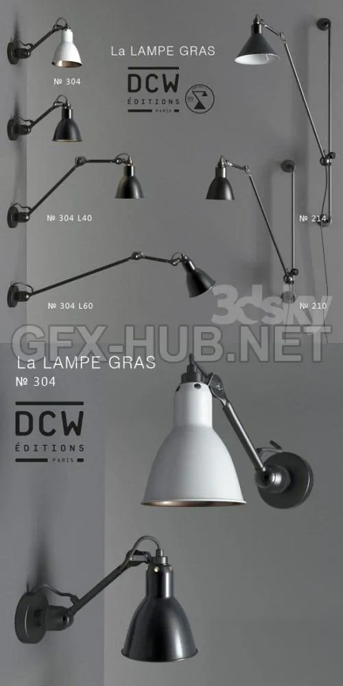 Bra Set  La Lampe GRAS 3d model – 208839