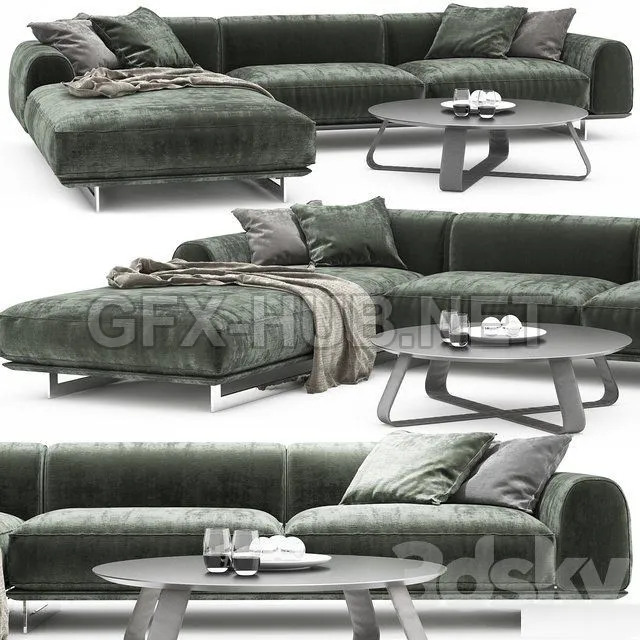 Brandy sofa Gamma ,coffee tables – 208883