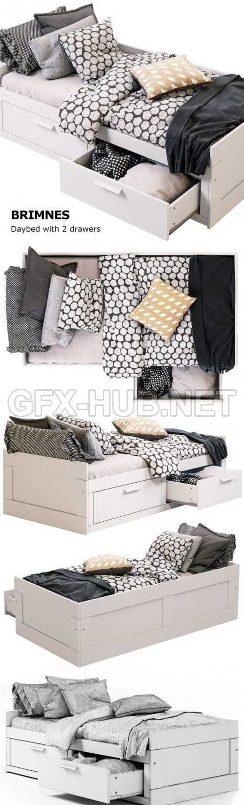 BRIMNES IKEA BED – 208965