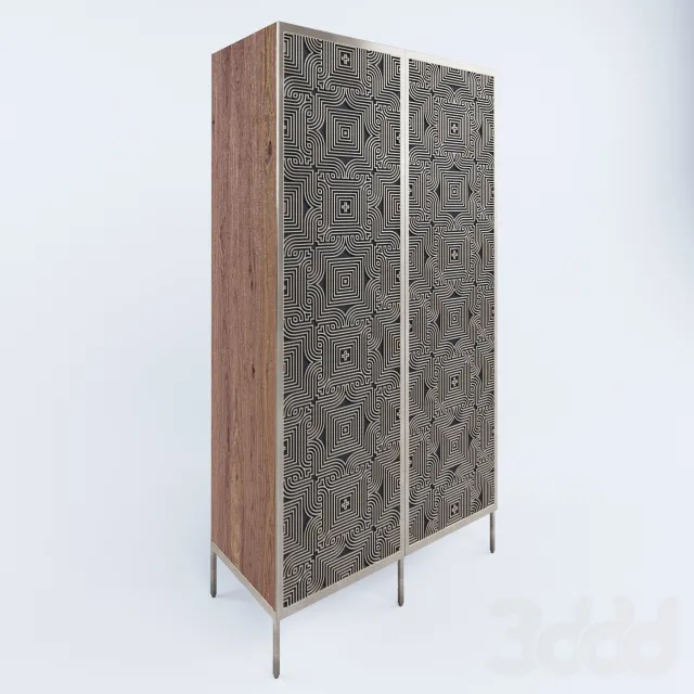 Cabinet with pattern – 209161